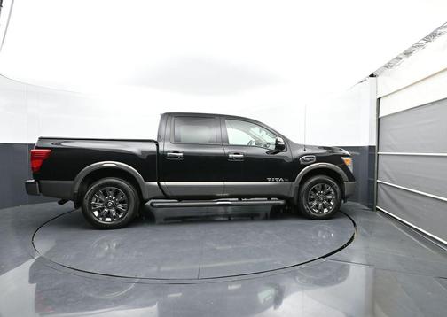 Magnetic Black 2017 Nissan Titan Platinum Reserve