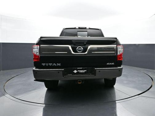 Magnetic Black 2017 Nissan Titan Platinum Reserve