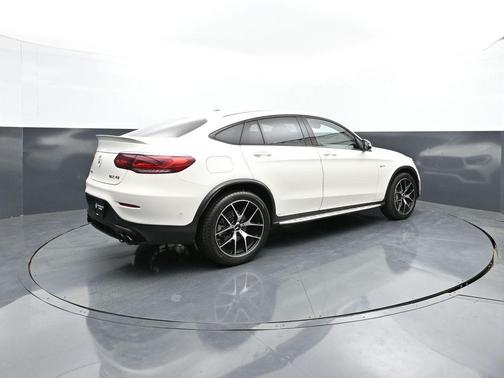 White 2023 Mercedes-Benz AMG GLC 43 4MATIC Coupe