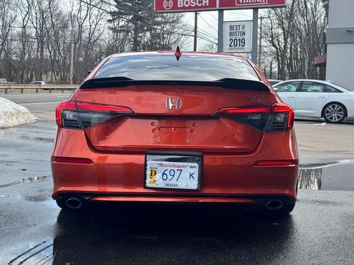 Blazing Orange Pearl 2022 Honda Civic Si Base