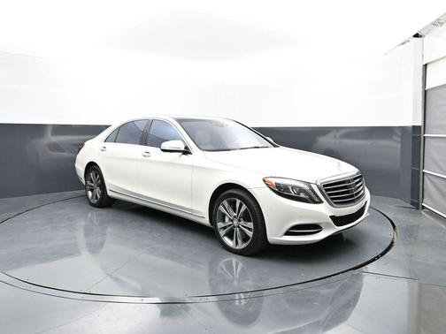 White 2015 Mercedes-Benz S-Class 4MATIC