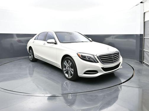 White 2015 Mercedes-Benz S-Class 4MATIC