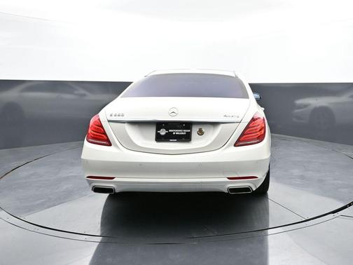 White 2015 Mercedes-Benz S-Class 4MATIC
