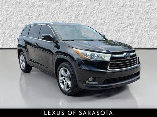 Attitude Black Metallic 2015 Toyota Highlander Limited Platinum