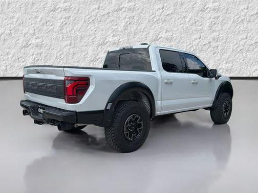 SPACE WHITE METALLIC 2025 Ford F-150 Raptor
