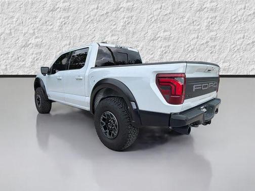 SPACE WHITE METALLIC 2025 Ford F-150 Raptor