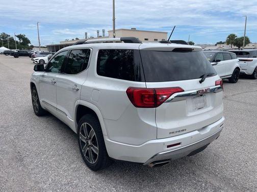 White Frost Tricoat 2017 GMC Acadia Denali