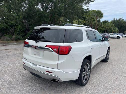 White Frost Tricoat 2017 GMC Acadia Denali