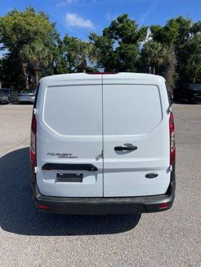 Frozen White 2023 Ford Transit Connect XL Cargo Van