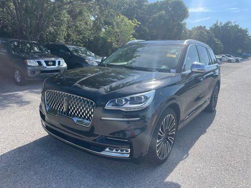Black Metallic 2022 Lincoln Aviator Black Label AWD