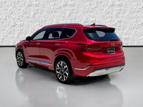 Calypso Red 2022 Hyundai SANTA FE Calligraphy