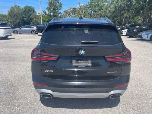 Jet Black 2024 BMW X3 sDrive30i