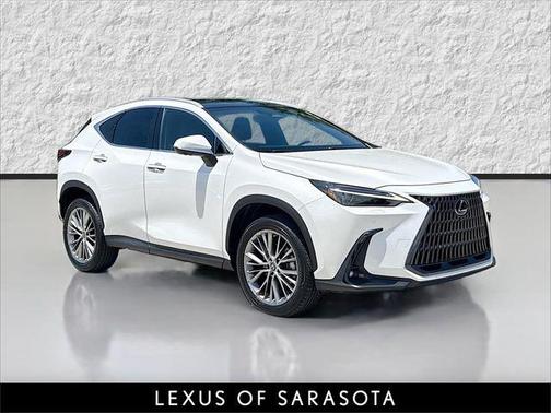 White Pearl 2023 Lexus NX 350 Luxury