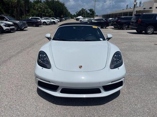 Carrara White Metallic 2017 Porsche 718 Boxster Base
