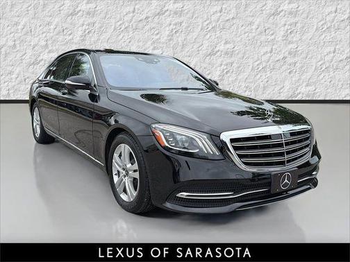 Black 2018 Mercedes-Benz S-Class 4MATIC