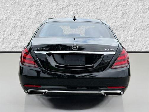Black 2018 Mercedes-Benz S-Class 4MATIC
