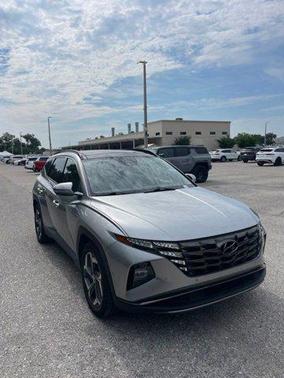 Shimmering Silver 2022 Hyundai TUCSON Limited