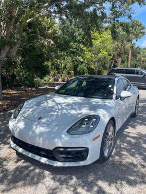 White 2023 Porsche Panamera 4
