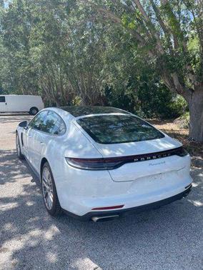 White 2023 Porsche Panamera 4