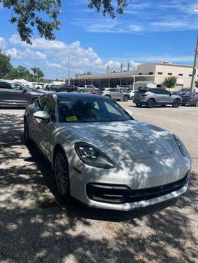 White 2023 Porsche Panamera 4