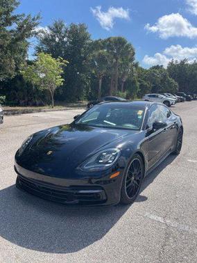 Black 2018 Porsche Panamera 4S