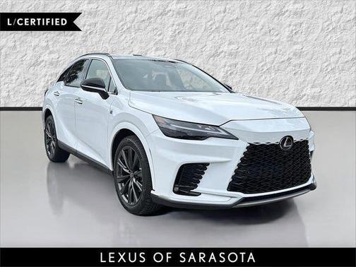 Ultra White 2026 Lexus RX 350 F SPORT Design