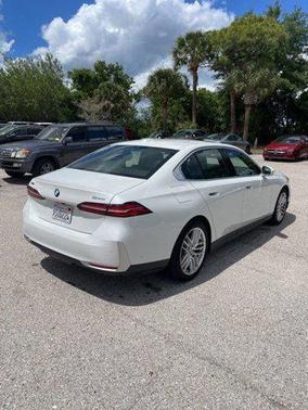 White Metallic 2025 BMW 530 xDrive