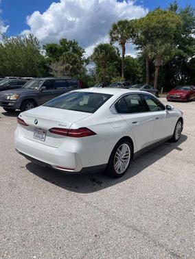 White Metallic 2025 BMW 530 xDrive