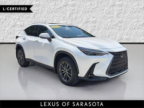 Eminent White Pearl 2024 Lexus NX 350h Luxury