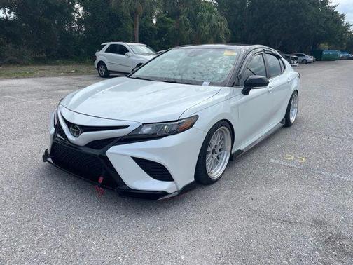 Midnight Black Metallic 2023 Toyota Camry TRD