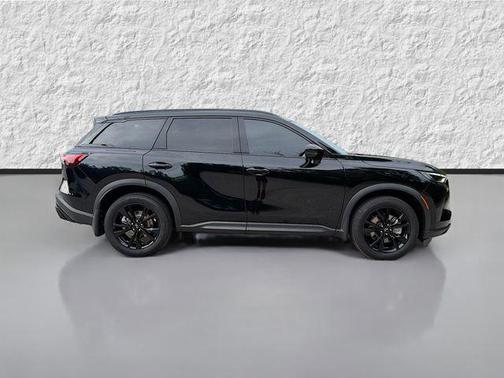 Mineral Black 2025 INFINITI QX60 Luxe