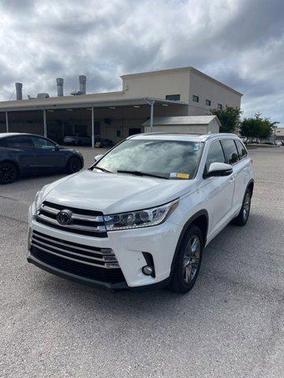 Blizzard Pearl 2018 Toyota Highlander Limited Platinum