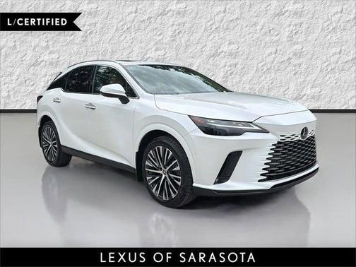 White Pearl 2025 Lexus RX 350h Premium Plus
