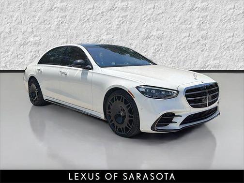 MANUFAKTUR Diamond White 2023 Mercedes-Benz S-Class 4MATIC