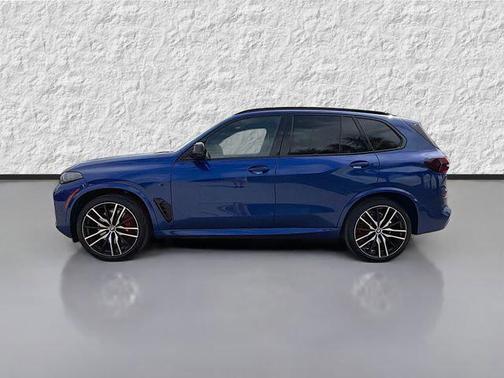 Marina Bay Blue Metallic 2025 BMW X5 M60i
