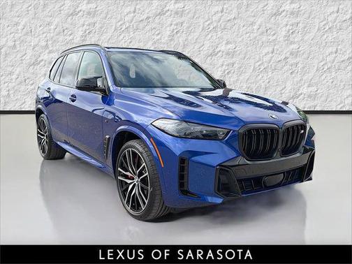 Marina Bay Blue Metallic 2025 BMW X5 M60i