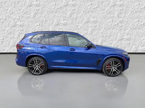 Marina Bay Blue Metallic 2025 BMW X5 M60i