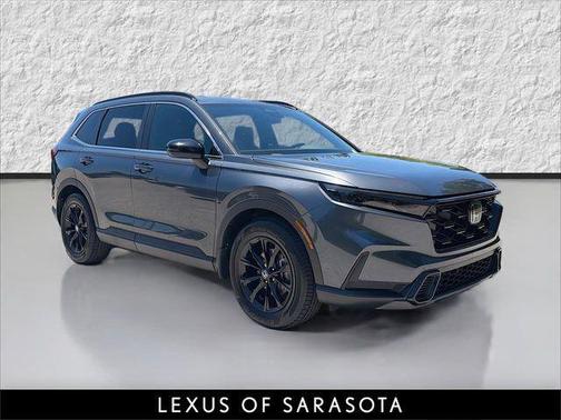 Meteorite Gray Metallic 2025 Honda CR-V Hybrid Sport FWD