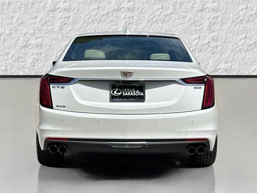 Crystal White Tricoat 2019 Cadillac CT6 3.6L Luxury