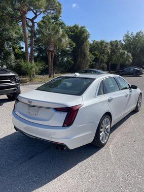 Crystal White Tricoat 2019 Cadillac CT6 3.6L Luxury