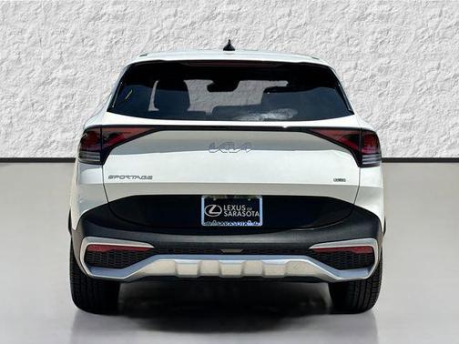Snow White Pearl 2023 Kia Sportage Hybrid LX