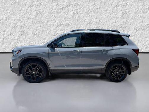 Sonic Gray Pearl 2024 Honda Passport AWD Black