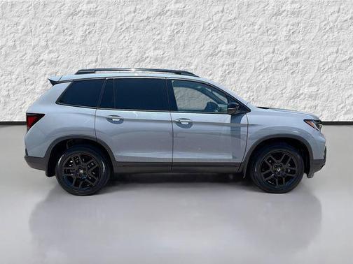 Sonic Gray Pearl 2024 Honda Passport AWD Black