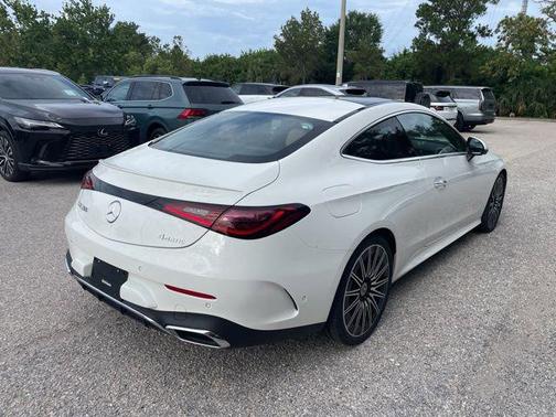 Polar White 2026 Mercedes-Benz CLE 300 4MATIC Coupe