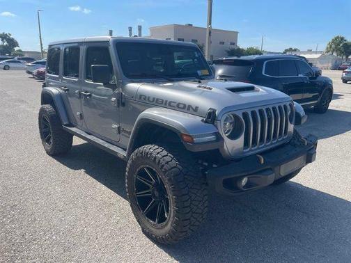Billet Silver Metallic Clearcoat 2021 Jeep Wrangler Unlimited Rubicon 392