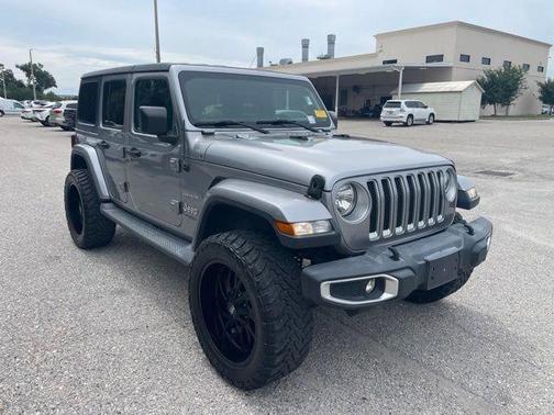 Billet Silver Metallic Clearcoat 2019 Jeep Wrangler Unlimited Sahara