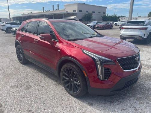 Radiant Red 2023 Cadillac XT4 Sport