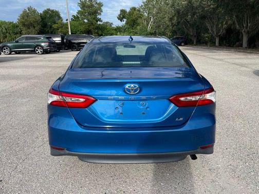 Blue Streak Metallic 2019 Toyota Camry LE
