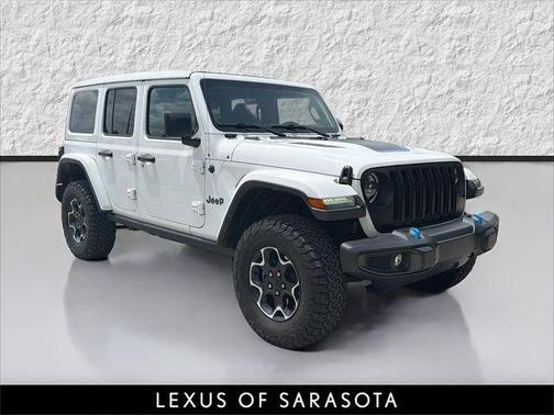 Bright White Clearcoat 2023 Jeep Wrangler 4xe Rubicon