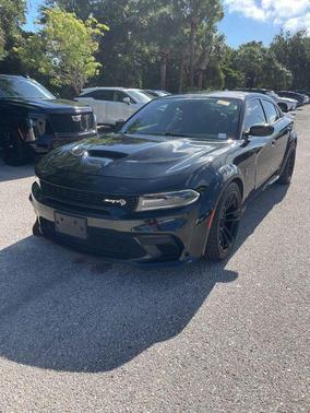 Pitch Black Clearcoat 2020 Dodge Charger SRT Hellcat